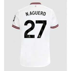 West Ham United Nayef Aguerd #27 Gostujuci Dres 2023-24 Kratak Rukavima